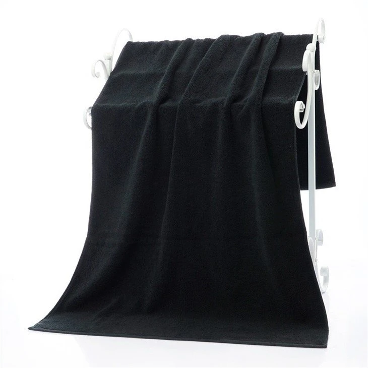Black Salon Towel